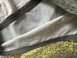 Oakley Grey Yellow Gradient Spell Out Swim Surf Shorts Trunks Men’s Performance Fit 40 Waist
