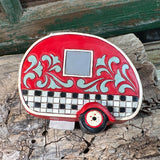 Jim Shore Santa Travel Trailer Motor Home Camper Christmas Holiday Vacation Ornament 3” New