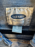 Old Navy Denim Jean Trucker Jacket Size XS Women Blue Medium Wash Classic
