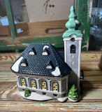Vintage Dept 56 1991 Alpine Village Church St Nikolaus Kirche