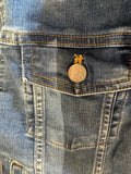 Girl's CREWCUTS Denim Jean Jacket Size XL Western Pre-worn
