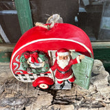 Jim Shore Santa Travel Trailer Motor Home Camper Christmas Holiday Vacation Ornament 3” New