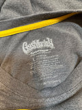 Gas Monkey Hot Rod Garage Gray TShirt Texas TV Show Long Sleeve Pre-worn Size L