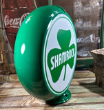 Shamrock Reproduction Plastic Gas Pump Globe Petroliana Gasoline New