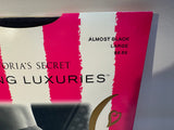 Victoria's Secret LASTING LUXURIES Sheer Control Top Almost Black Pantyhose Lg