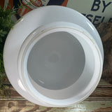 Vintage Art Deco Mushroom Milk Glass Light Shade