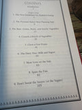 Lot of 4 Vintage Natural Health Healing Food Diabetic Meal Planner Books