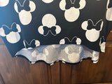 Lula Roe Comfortable Disney Minnie Mouse Black White T-Shirt Top Size S