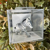 Little Critterz Zebra Miniature Figurine