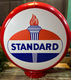 Standard Oil Poly Plastic Reproduction Gas Pump Globe New