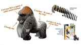 Eugy Gorilla 32 Piece 3D Puzzle Model Unique Educational Gift 6+ New