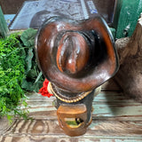 Vintage 1989 Bill Vernon Shade Tree Creations Humorous Cowboy Super Trucker