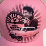 Graceland Elvis Presley Pink Cadillac Sun Records Baseball Hat Cap New