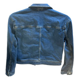 Girl's CREWCUTS Denim Jean Jacket Size XL Western Pre-worn