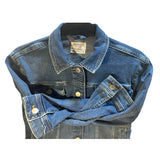 Girl's CREWCUTS Denim Jean Jacket Size XL Western Pre-worn