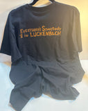 Luckenbach Texas Longhorn Skull Everybody’s Somebody Black Tshirt Sz L