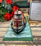 Vintage Conoco 1973 Tagalong Shallow River Push Boat Bank Crown Premiums