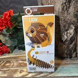 Eugy Lion 24 Piece 3D Puzzle Model Unique Educational Gift 6+ New