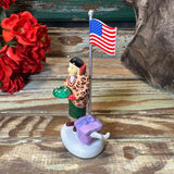 Department 56 Aunt Bethany Play Ball Christmas Vacation Village New 4.5”
