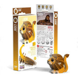 Eugy Lion 24 Piece 3D Puzzle Model Unique Educational Gift 6+ New