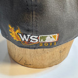 Texas Rangers Cap Hat 2011 League Champions New Era Flex Fit World Series Baseball.  Pre-owned