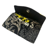 Vera Bradley Wallet Baroque Snap Retired Zip Compartments Credit Card 5x7 3/4