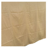 Vintage 60” X 96” Polyester Tablecloth Golden Earth Tone Diamond Pattern Permanent Press