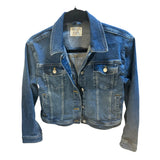 Girl's CREWCUTS Denim Jean Jacket Size XL Western Pre-worn