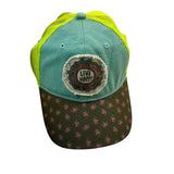 Natural Life Womens Hangout Hat Ball Trucker Cap Live Happy Adjustable Neon New