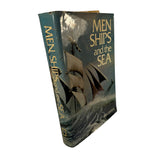 Vintage Men Ships and the Sea Hardcover 1973 Capt. Villiers Natl Geo Sail Explore War Book
