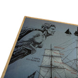 Vintage Men Ships and the Sea Hardcover 1973 Capt. Villiers Natl Geo Sail Explore War Book