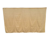 Vintage 60” X 96” Polyester Tablecloth Golden Earth Tone Diamond Pattern Permanent Press