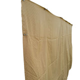 Vintage 60” X 96” Polyester Tablecloth Golden Earth Tone Diamond Pattern Permanent Press