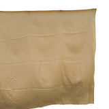 Vintage 60” X 96” Polyester Tablecloth Golden Earth Tone Diamond Pattern Permanent Press