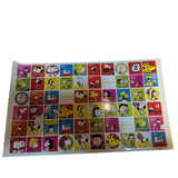 Peanuts Happiness Is 60 Sticker Sheet Vintage Snoopy Lucy Charlie Brown Woodstock Vintage