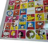 Peanuts Happiness Is 60 Sticker Sheet Vintage Snoopy Lucy Charlie Brown Woodstock Vintage