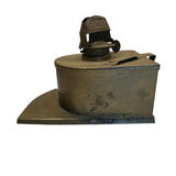 Vintage Simplex 1930s Metal Oil Kerosene Lantern Chimney Train Boat As Found