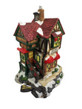 Grandeur Noel Christmas Village Holiday Red River Restaurant Vintage