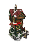 Grandeur Noel Christmas Village Holiday Red River Restaurant Vintage