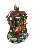 Grandeur Noel Christmas Village Holiday Red River Restaurant Vintage