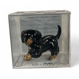 Little Critterz Dachshund Dog Miniature Porcelain Figurine