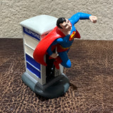 Department 56 Superman DC Comics Dept 56 Village Superhero Phone Booth New 3.25”