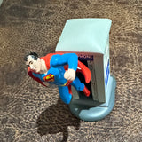 Department 56 Superman DC Comics Dept 56 Village Superhero Phone Booth New 3.25”