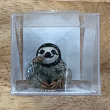 Little Critterz Sloth Miniature Porcelain Figurine