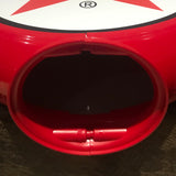 Texaco Star Reproduction Plastic Gas Pump Globe Petroliana Gasoline Texas New