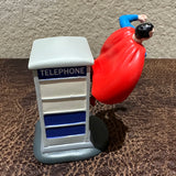 Department 56 Superman DC Comics Dept 56 Village Superhero Phone Booth New 3.25”