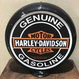 Harley-Davidson Genuine Gasoline Reproduction Gas Pump Globe