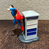Department 56 Superman DC Comics Dept 56 Village Superhero Phone Booth New 3.25”