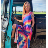 Tie Dye Maxi Dress by Cheekys