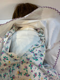 Vintage Ashton Drake SWEET MAGNOLIA  Porcelain Baby Doll 1998 Soft Body 15”